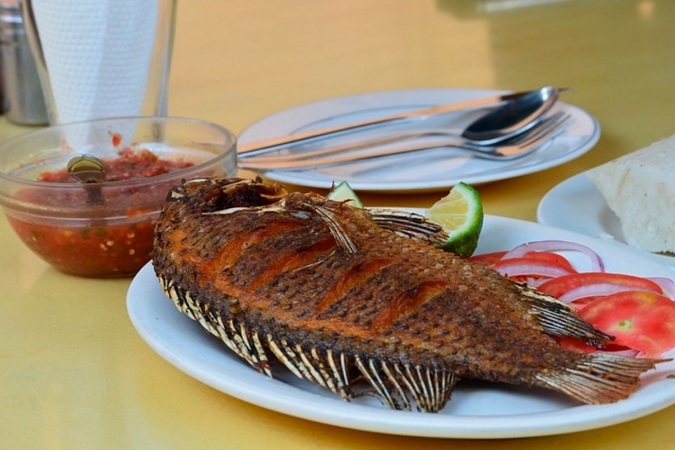 Plato de mariscos gourmet